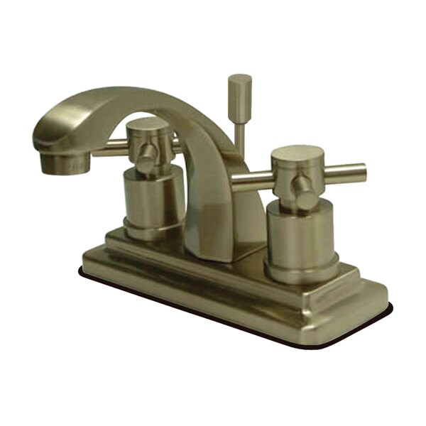 KS4648DX 4" Centerset Bathroom Faucet, Brushed Nickel